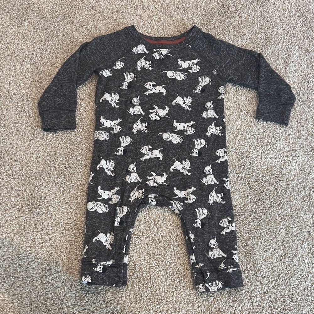 Disney 101 Dalmatians Print Baby One-Piece